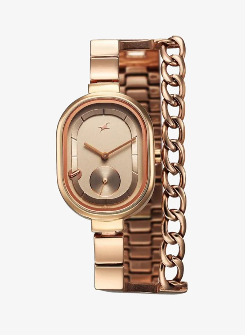 fastrack Women's Stainless Steel Analog Watch 6297WM01 - 20 mm