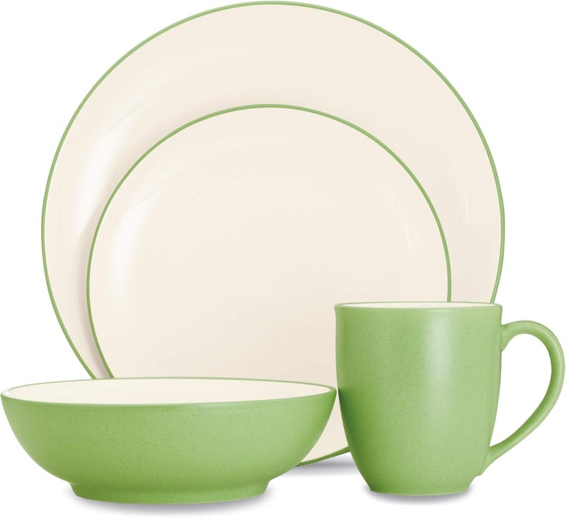 Noritake طقم تقديم نوريتاكي كولورويف تفاح 4 قطع خدمة لشخص واحد - Image 1