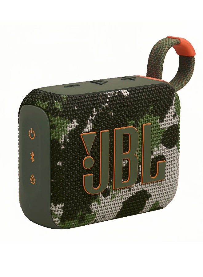 Go4-Portable Waterproof and Dustproof Wireless Bluetooth Speaker, Big Pro Sound with Punchy bass,Built-in long-lasting battery, Made in Part with Recycled Materials Multicolor