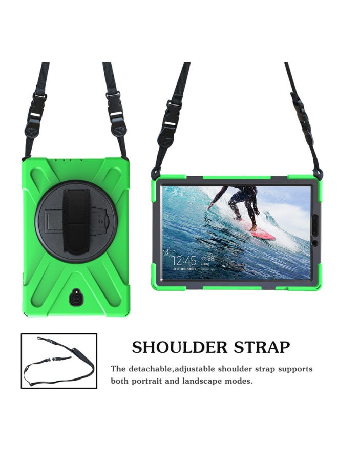 Generic - Suitable For Samsung Tab S4 T830 Pirate King Rotating Bracket Silicone Drop-resistant Tablet Cover T835 Strap Back Case-Color:More Than 10,000-Applicable Model:Samsung Tab Active Pro 10.1 2019 T540 (full Set) - Image 1