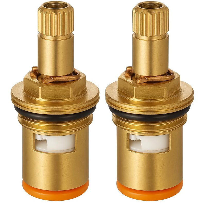 SBD Brass Ceramic Disc Cartridge Replacement for Kitchen Bathroom Taps Faucets (2) - Image 4