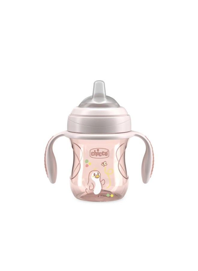 Chicco Mix & Match Transition Cup 4m+ Pink 200ml - Image 1