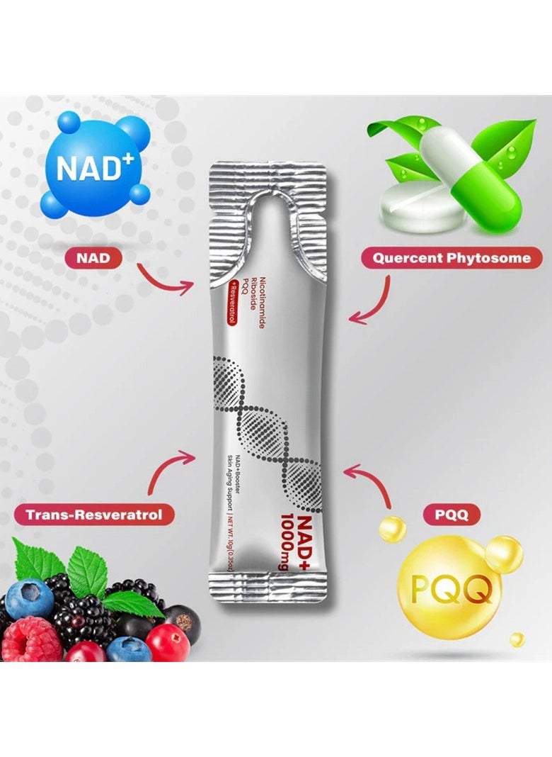 NAD NAD+ Berry Flavored Drink Mix to Slow Down Skin Aging  - Image 5