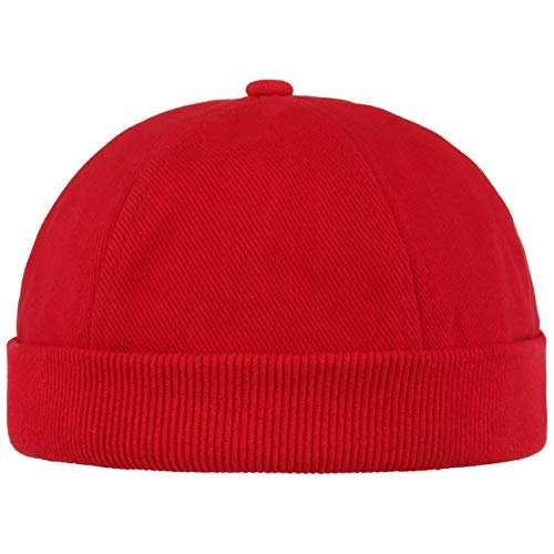 Lipodo Cotton Docker Cap Women/Men red One Size - Image 1