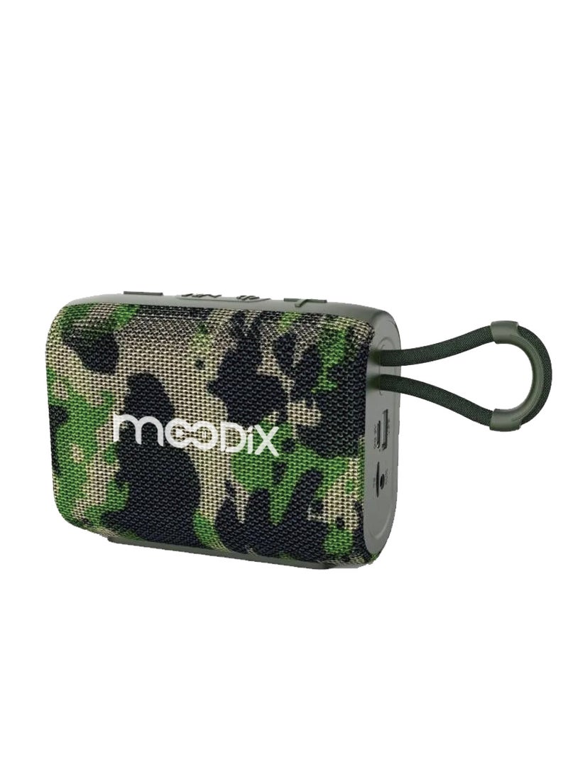 Moodix KI23TM02 Bluetooth Speakers with TF Card Holder, Camouflage - Image 3