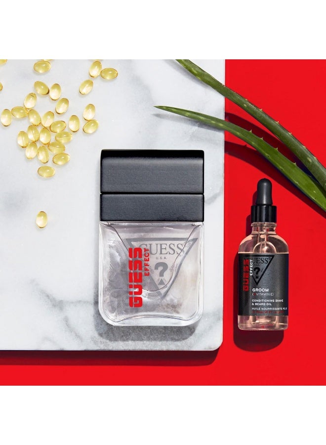 GUESS Guess Effect Boost Conditioning Shave and Beard Oil - Image 5