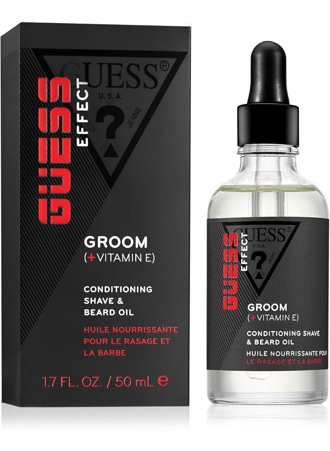 GUESS Guess Effect Boost Conditioning Shave and Beard Oil - Image 1