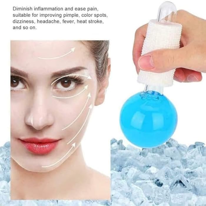 Face Cooling, Wrinkle Reduction, Pore Refining, Even Skin Tone, Pigmentation Treatment, New Ice Rolls, Facial Cooling Balls, Dizziness Treatment, Sunstroke Treatment, Eye Swelling Generic - Image 5
