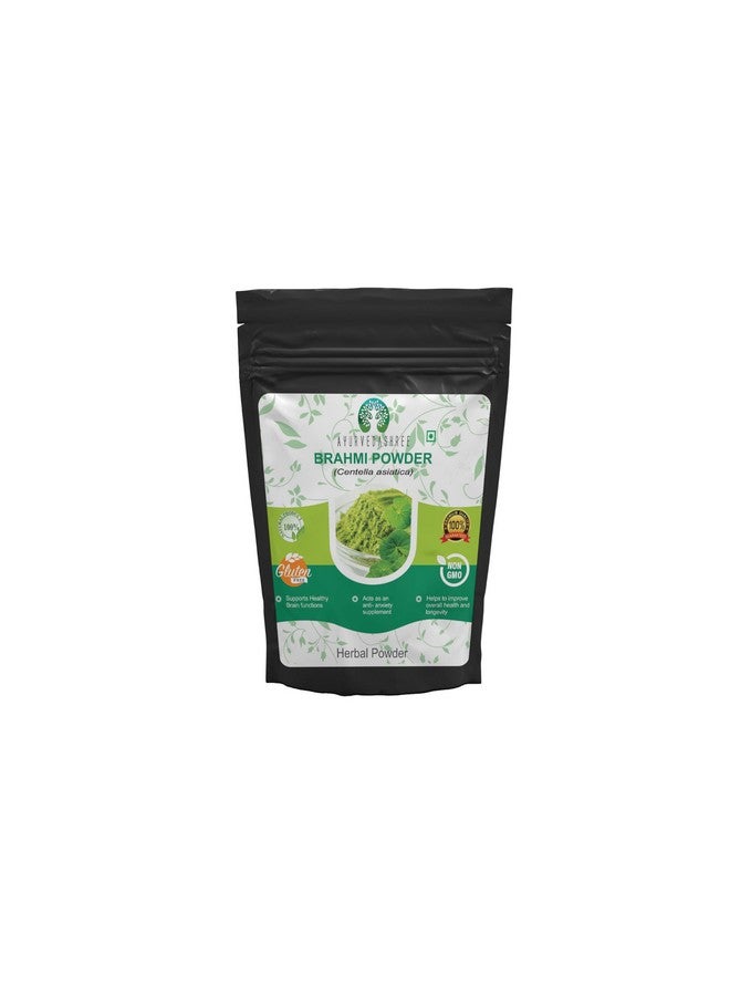 AYURVEDASHREE بودرة سنتيلا أسياتيكا AYURVEDASHREE 50 جرام | تعرف باسم جوتو كولا، براهمي | بودرة ماندوباكارني | غير معدلة وراثيًا | خالية من الجلوتين | نباتية - Image 1