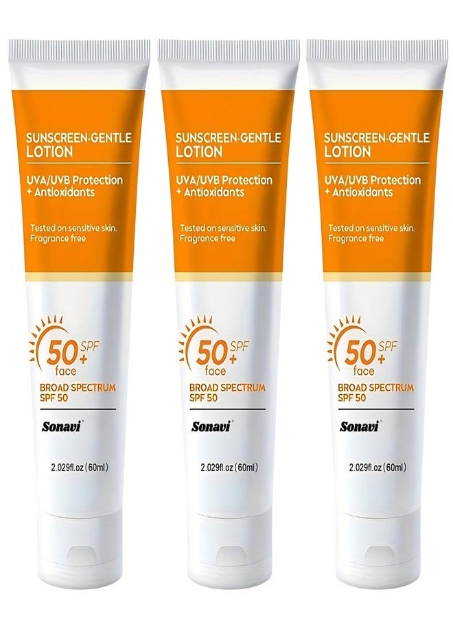 Sonavi Sunscreen SPF 50+ | Face & Body lotion | Ultra Protective Lotion| Keeps Skin Soft, Fair | men and women 180g - Image 1