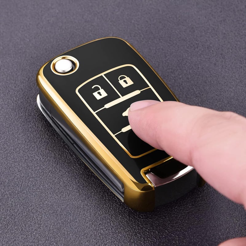 ELOHEI Soft TPU Key Fob Cover for Chevy - Image 5