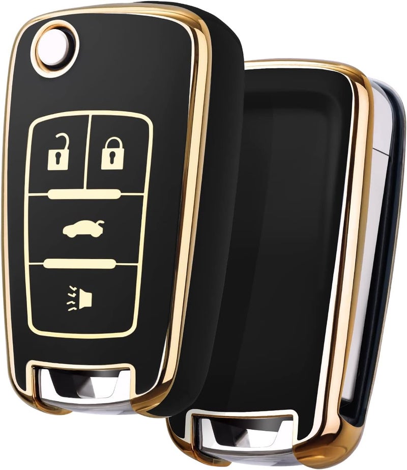 ELOHEI Soft TPU Key Fob Cover for Chevy - Image 1