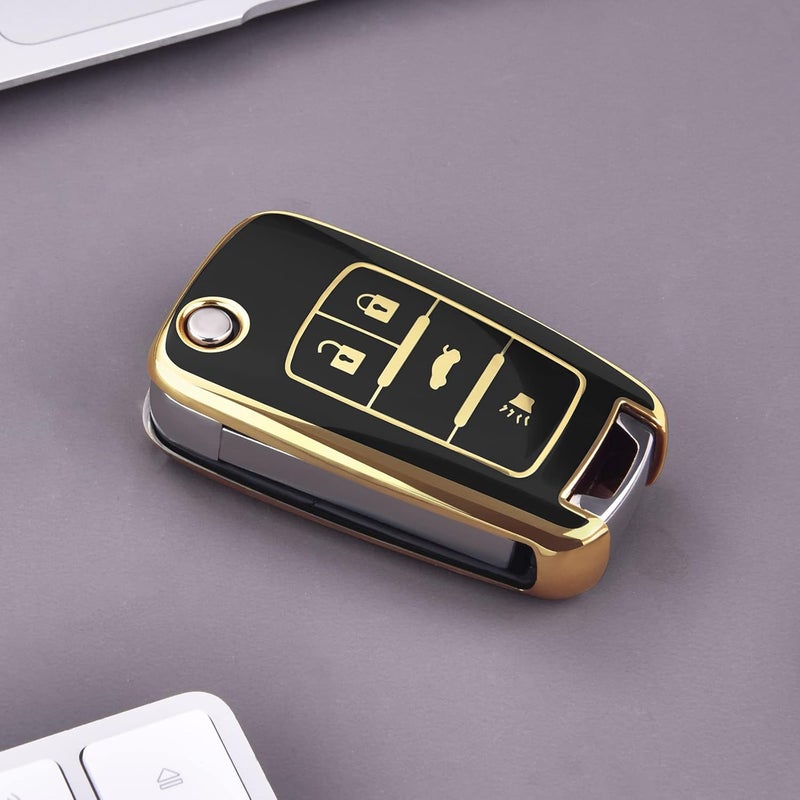 ELOHEI Soft TPU Key Fob Cover for Chevy - Image 3