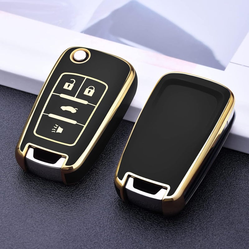 ELOHEI Soft TPU Key Fob Cover for Chevy - Image 2