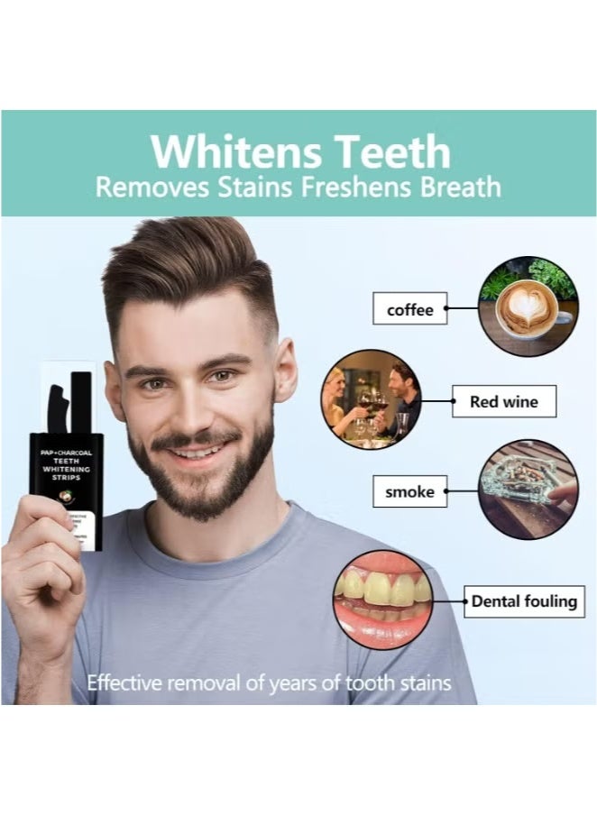 IVISMILE Teeth Whitening Strips, 28 Sensitive Teeth Whitening Individual Strips,Professional Safe Tooth Whitening Kits,Teeth Cleaning Strip for Fast Remove Yellowing Tooth Strip  - Image 4
