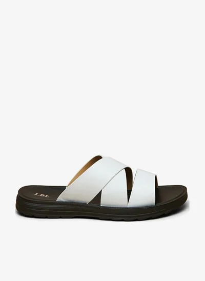 LBL by Shoexpress Men's Solid Slip-On Sandals