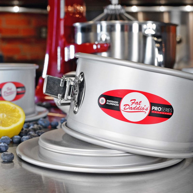 Fat Daddio's PSF-83 Anodized Aluminum Springform Pan, 8 x 3 Inch - Image 2