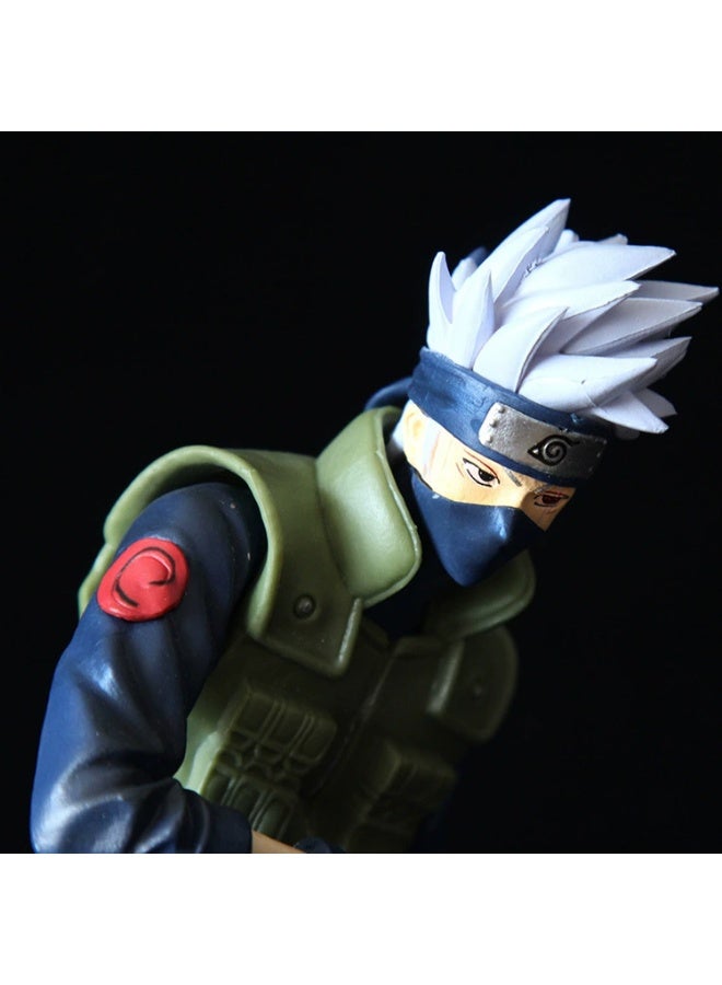 هالامودو ناروتو 13 سم كاكاشي هاتاكي 3 رأس شخصية قابلة للتبديل - نموذج الأنيمي، زينة المكتب وهدية عيد ميلاد باردة - Image 3