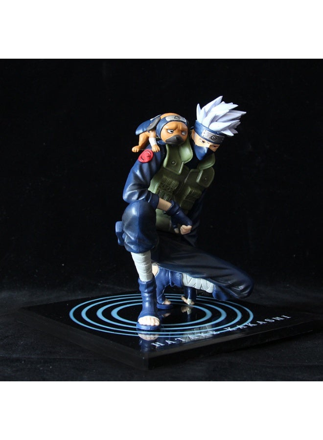 هالامودو ناروتو 13 سم كاكاشي هاتاكي 3 رأس شخصية قابلة للتبديل - نموذج الأنيمي، زينة المكتب وهدية عيد ميلاد باردة - Image 4