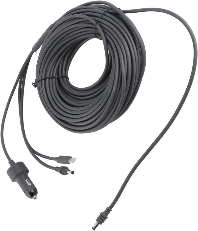 أنجريك DC Power Cable, 3 in 1 PVC Cable Varestra Type C for Camping Travel for Mini Satellite Device (#6) - Image 4