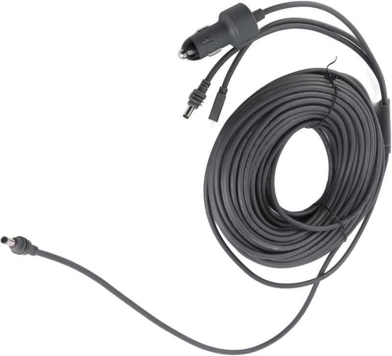أنجريك DC Power Cable, 3 in 1 PVC Cable Varestra Type C for Camping Travel for Mini Satellite Device (#6) - Image 1