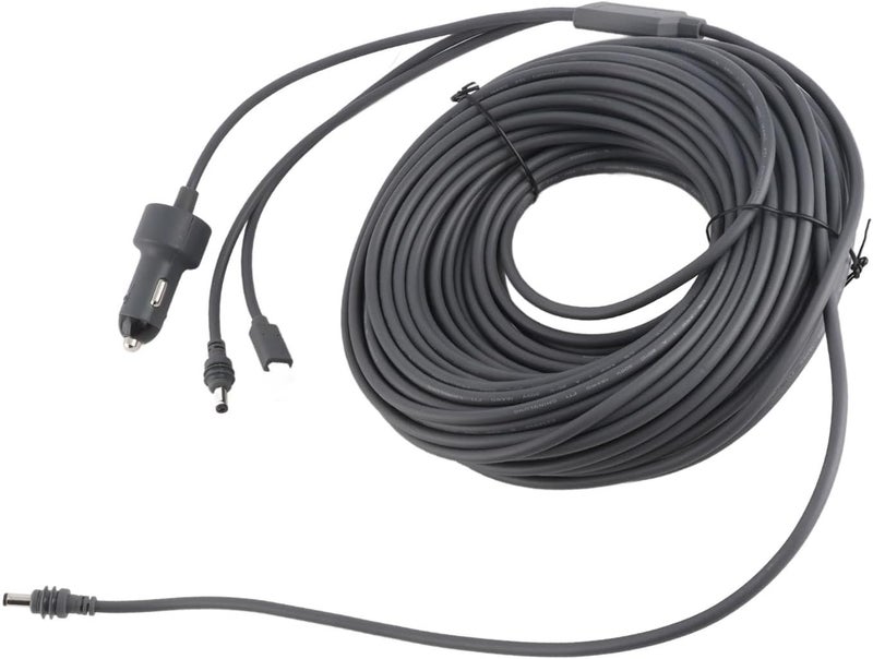 أنجريك DC Power Cable, 3 in 1 PVC Cable Varestra Type C for Camping Travel for Mini Satellite Device (#6) - Image 3