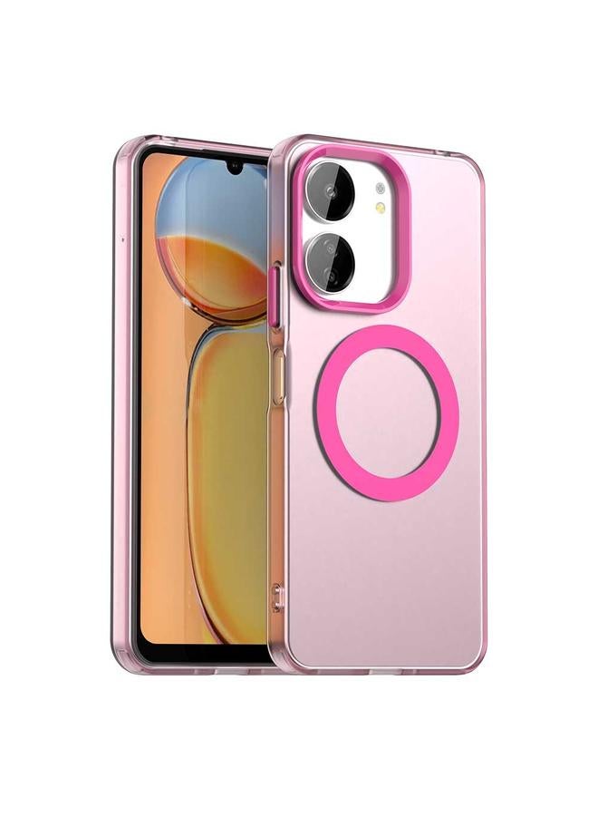 اس-توب جراب لهاتف Redmi 13C 5G Candy Magsafe PC Hybrid TPU - Image 1