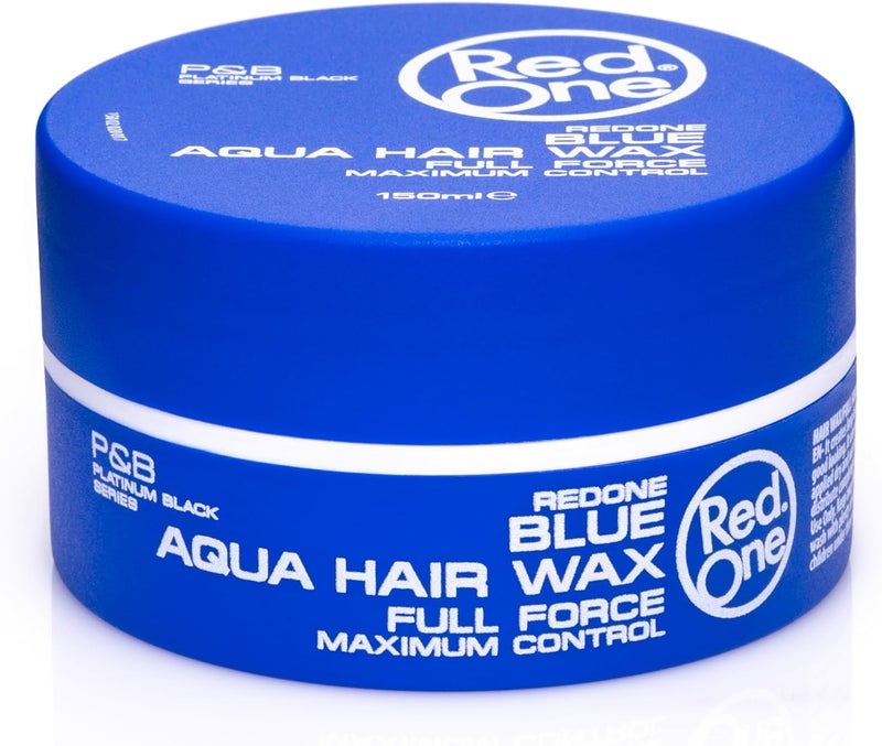 Redone Aquatic Hair Wax Blue 150 ml | Ultra Hold | Hair Wax for Men and Women | Chewing Gum Scented | Maximum Control - Image 5
