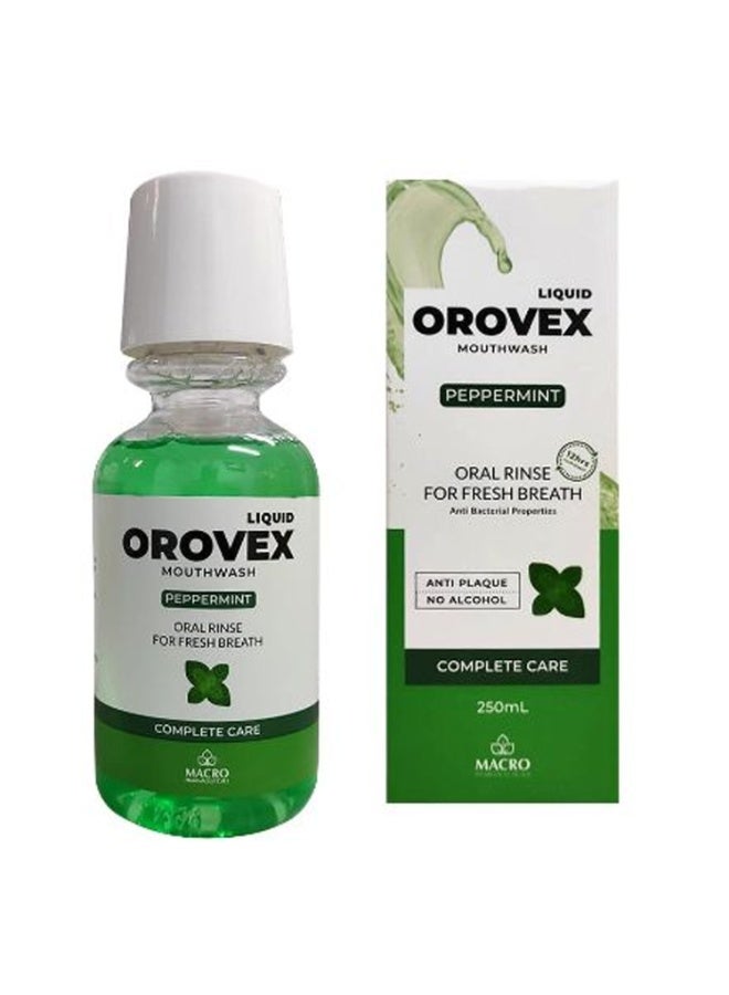 أوروفيكس Orovex غسول فم بالفلفل بالنعناع - 250 مل - Image 1