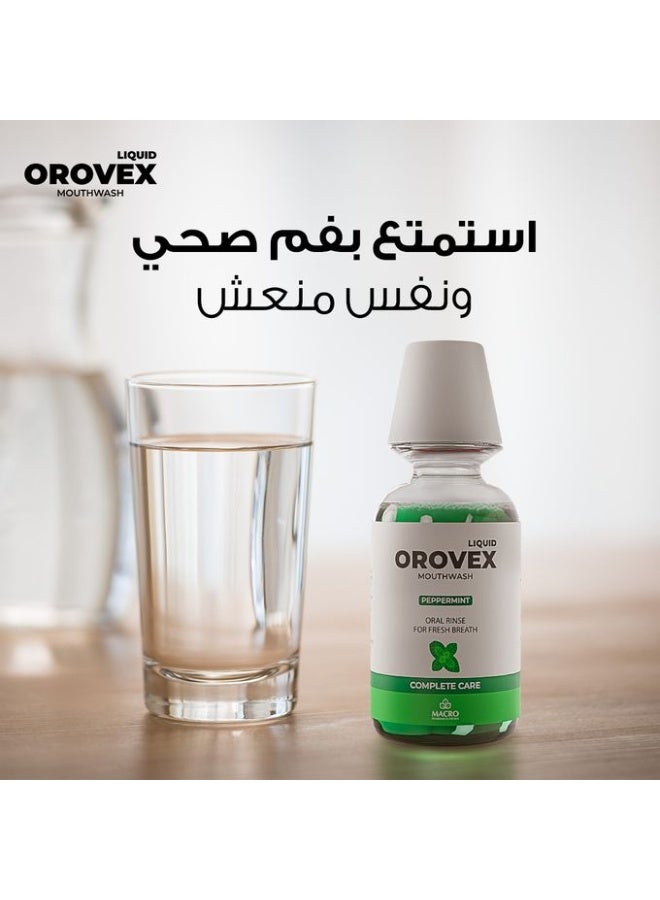 أوروفيكس Orovex غسول فم بالفلفل بالنعناع - 250 مل - Image 4