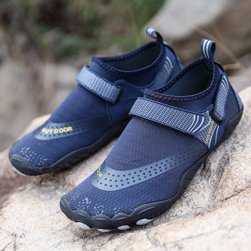 Outdoor Sports And Leisure Men'S And Women'S Beach Swimming Shoes, Foot Protection, Shock-Absorbing Wading Shoes, Non-Slip, Breathable, Climbing Five-Finger River Tracing Shoes - Image 1