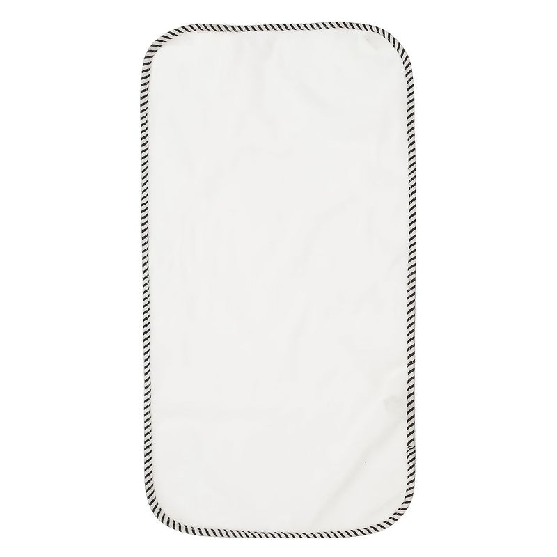 3Pcs Gray Dots Reusable Changing Pad Liners Large 14.17 X 26.77 Inch Protection Cover for Car Seat Bassinet Portable Diaper Changing Pad - Image 4