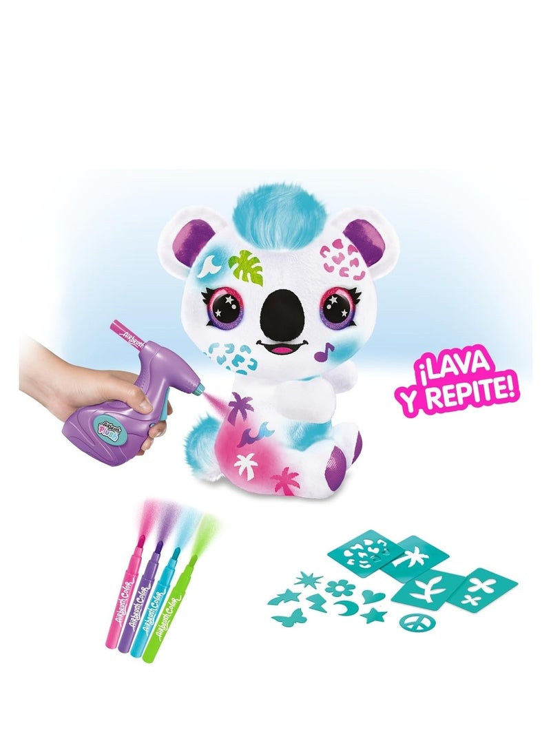 Style 4 Ever Airbrush Plush Koala Coloring Toy - OFG273  - Image 3