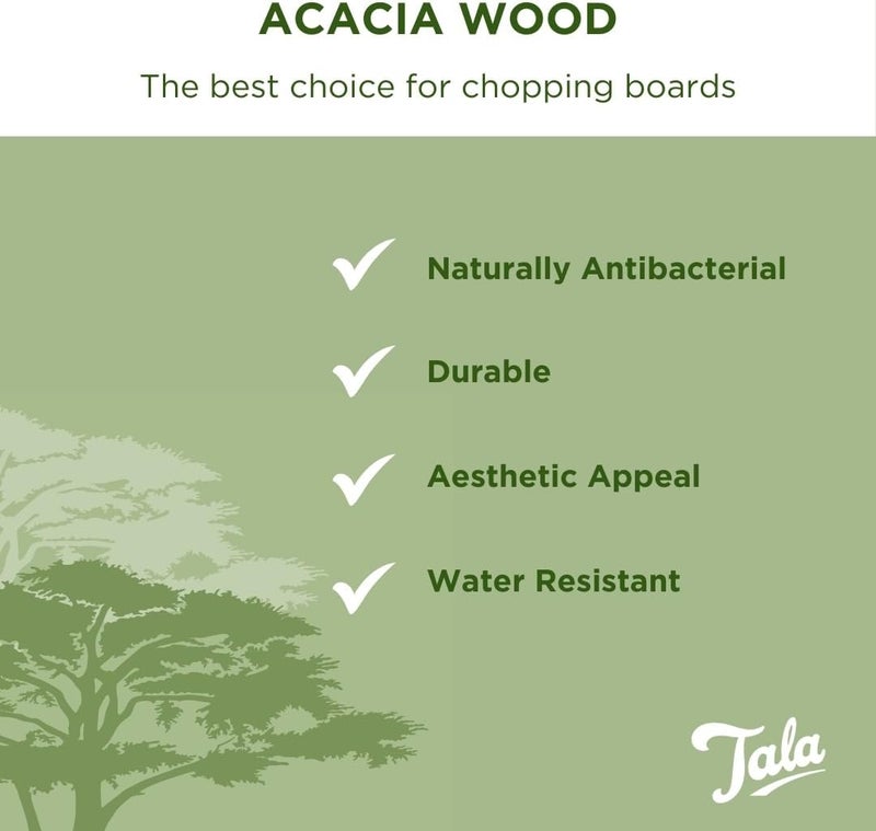 Tala Riser / Menu Holder, Lacquered Acacia Wood Display Stand for Menus, Signs, and Small Items, Rustic Countertop Riser for Home, Cafe or Restaurant use, Measures 5.5x5.5x6.6cm - Image 5