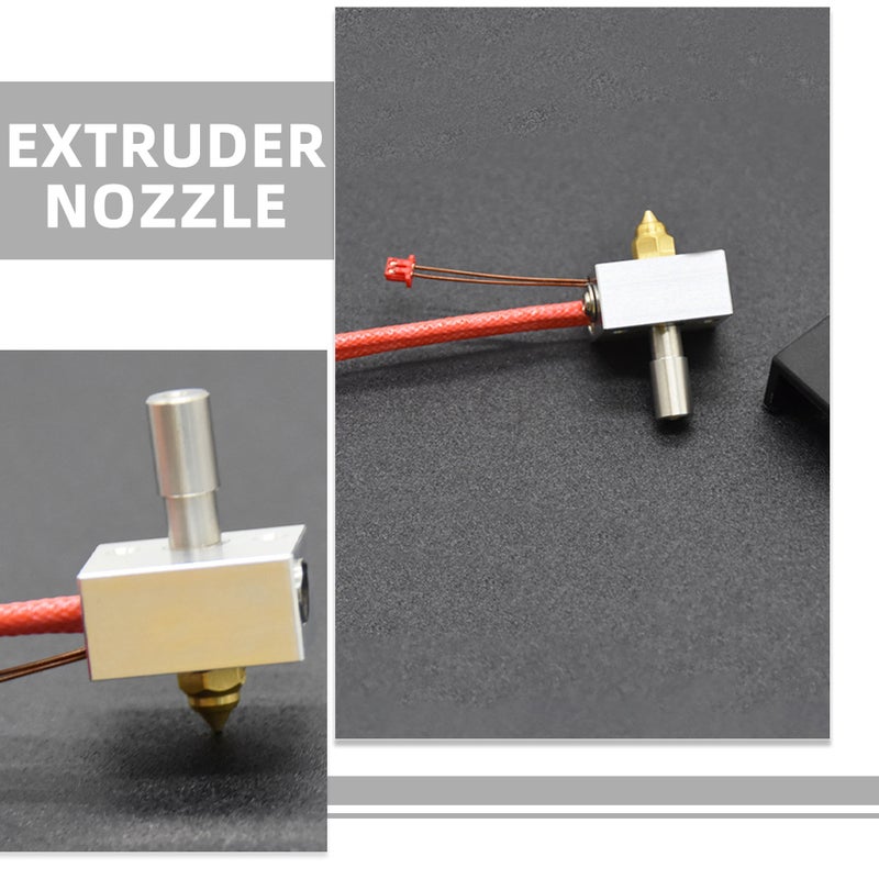 1 Set 3D Printer Extruder 3D Printer Device 3D Printer Fitting Extruder Nozzle - Image 2