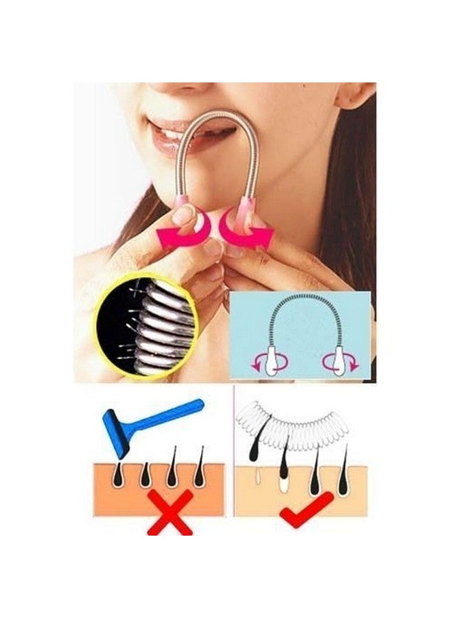 فوكس FOK 1 قطعة من ملقط إزالة الشعر الاحترافي البسيط للوجه للنساء، لون عشوائي - Image 1