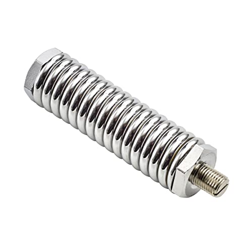 RoadPro RP-311HD 3" Heavy Duty Chrome Plated Steel Antenna Shock Spring - Image 3