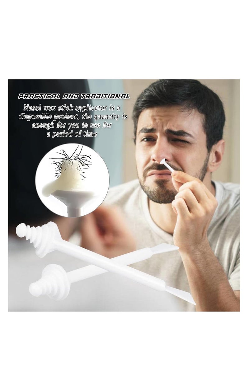 ليدي مجموعة شمع الأنف ، شمع إزالة شعر الأنف - مجموعة تقطيع شعر الأنف ، مكونات شمع شعر الأنف الطبيعية ، 10 استخدامات ، مناسبة لكل من الرجال والنساء ، مناسبة للمنزل والحمام والسفر ، سهلة الحمل. - Image 3