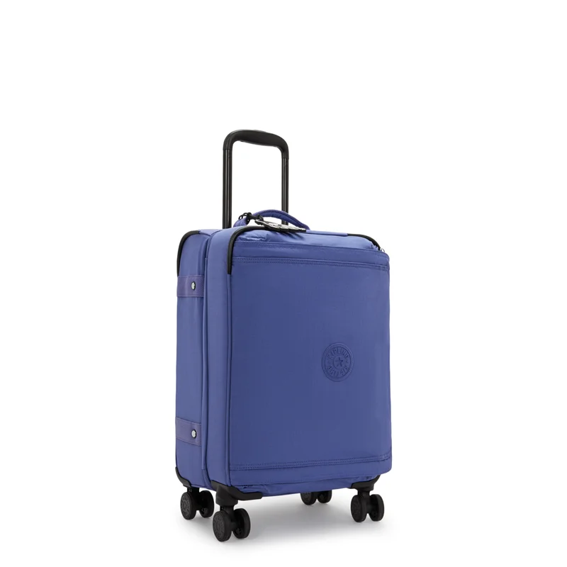 kipling Spontaneous S Small Female 4-Wheeled Luggage - Ocean Blue