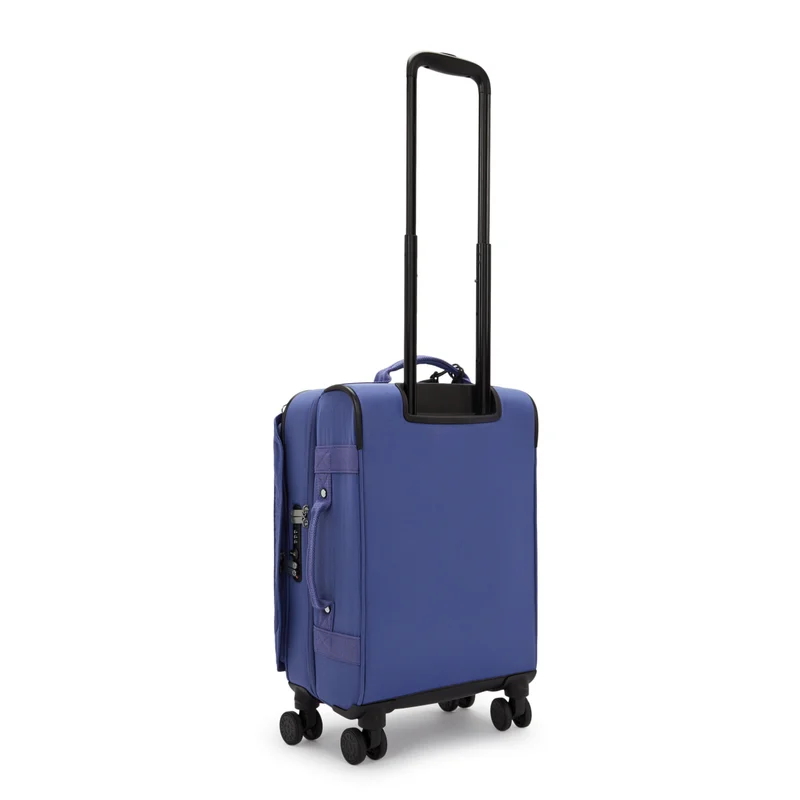 kipling Spontaneous S Small Female 4-Wheeled Luggage - Ocean Blue