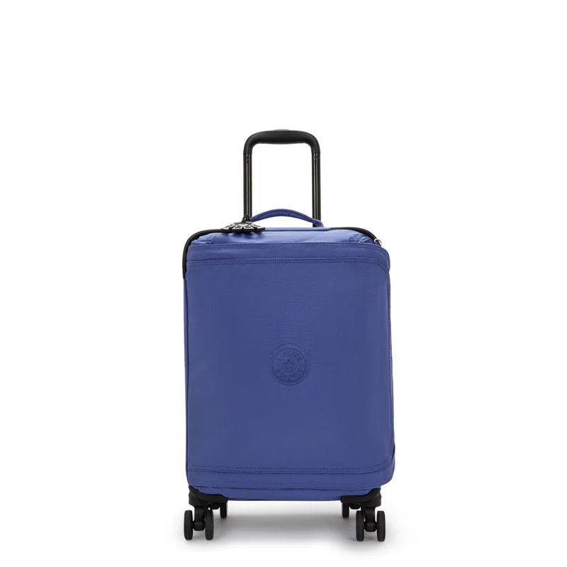 kipling Spontaneous S Small Female 4-Wheeled Luggage - Ocean Blue