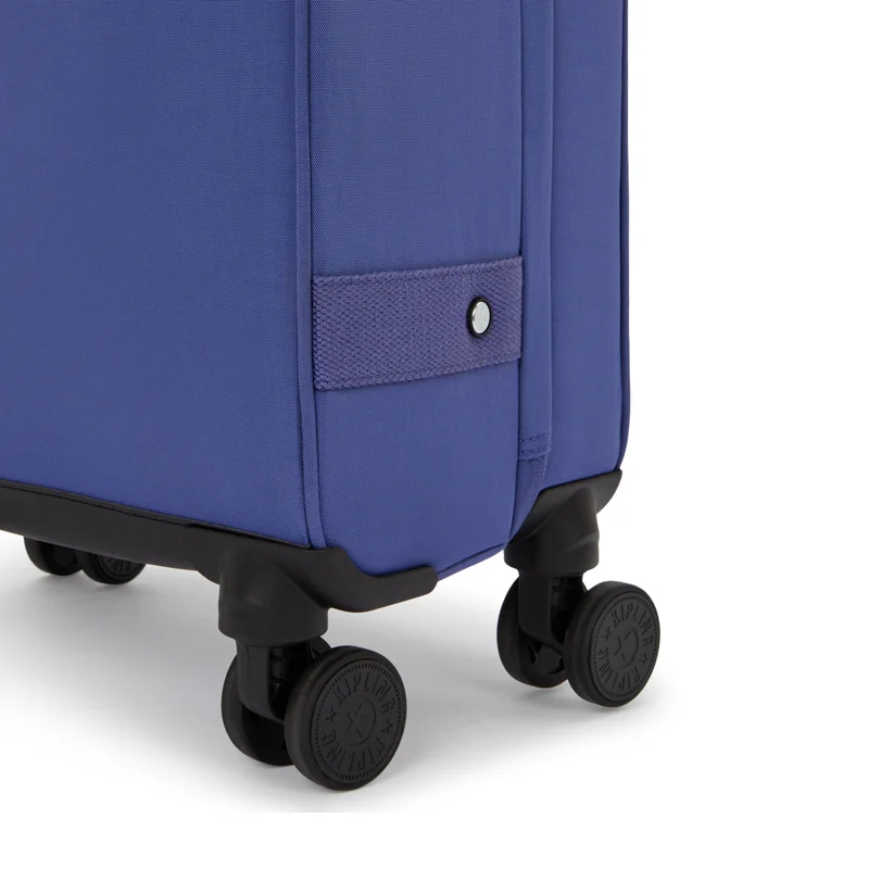 kipling Spontaneous S Small Female 4-Wheeled Luggage - Ocean Blue
