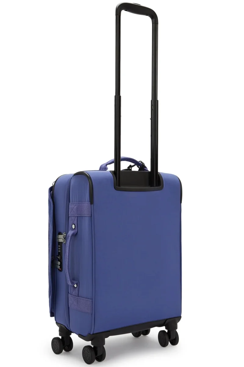 kipling Spontaneous S Small Female 4-Wheeled Luggage - Ocean Blue