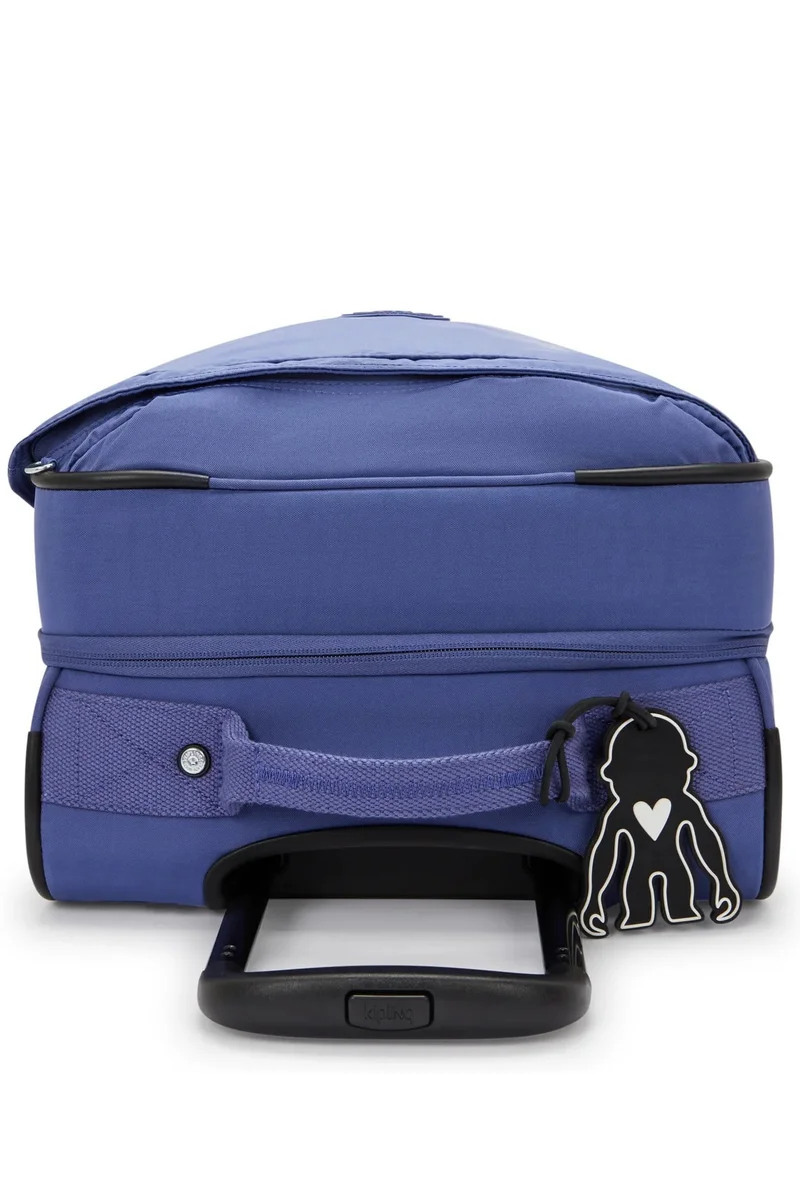 kipling Spontaneous S Small Female 4-Wheeled Luggage - Ocean Blue