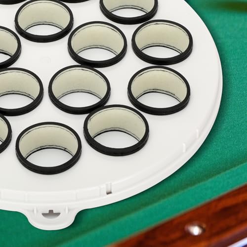 NURATIT Upgraded Billiard Ball Cleaner Kit - 2-in-1 Wool Felt Pads &16 Wool Rings for Table Ball Machine, Compatible Billiard Ball Cleaner, Durable, Scratch-Free, Ultra-Quiet - Image 5