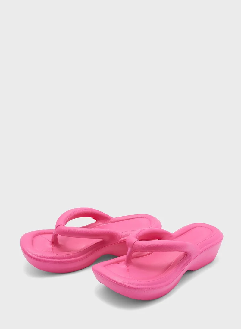 Ginger Chunky Thong Slide