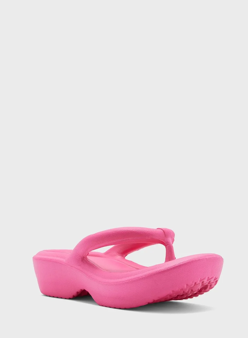 Ginger Chunky Thong Slide