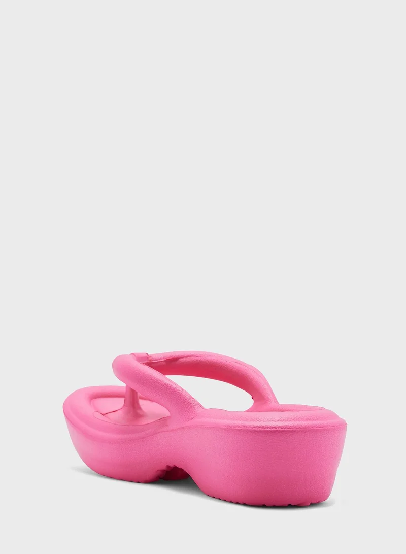 Ginger Chunky Thong Slide