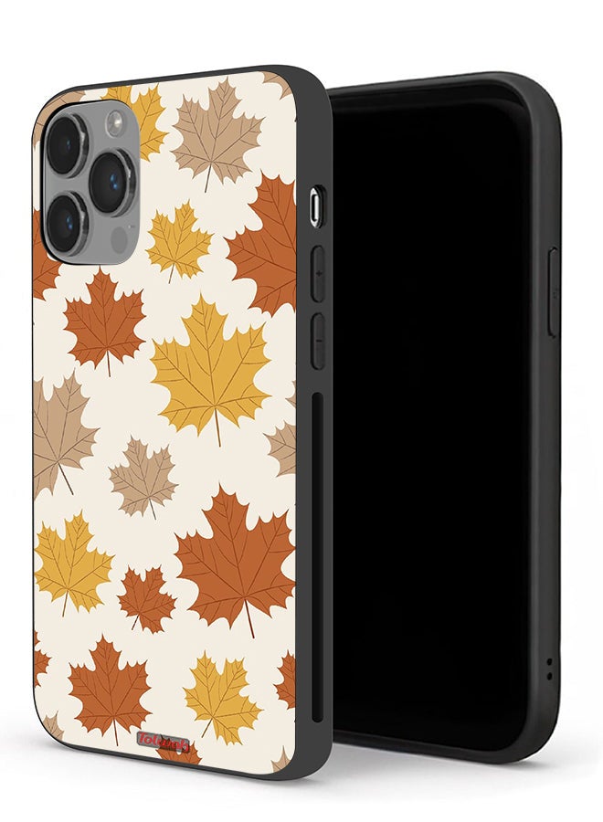 Tolwak Apple iPhone 14 Pro Protective Case Autumn Leaves - Image 1