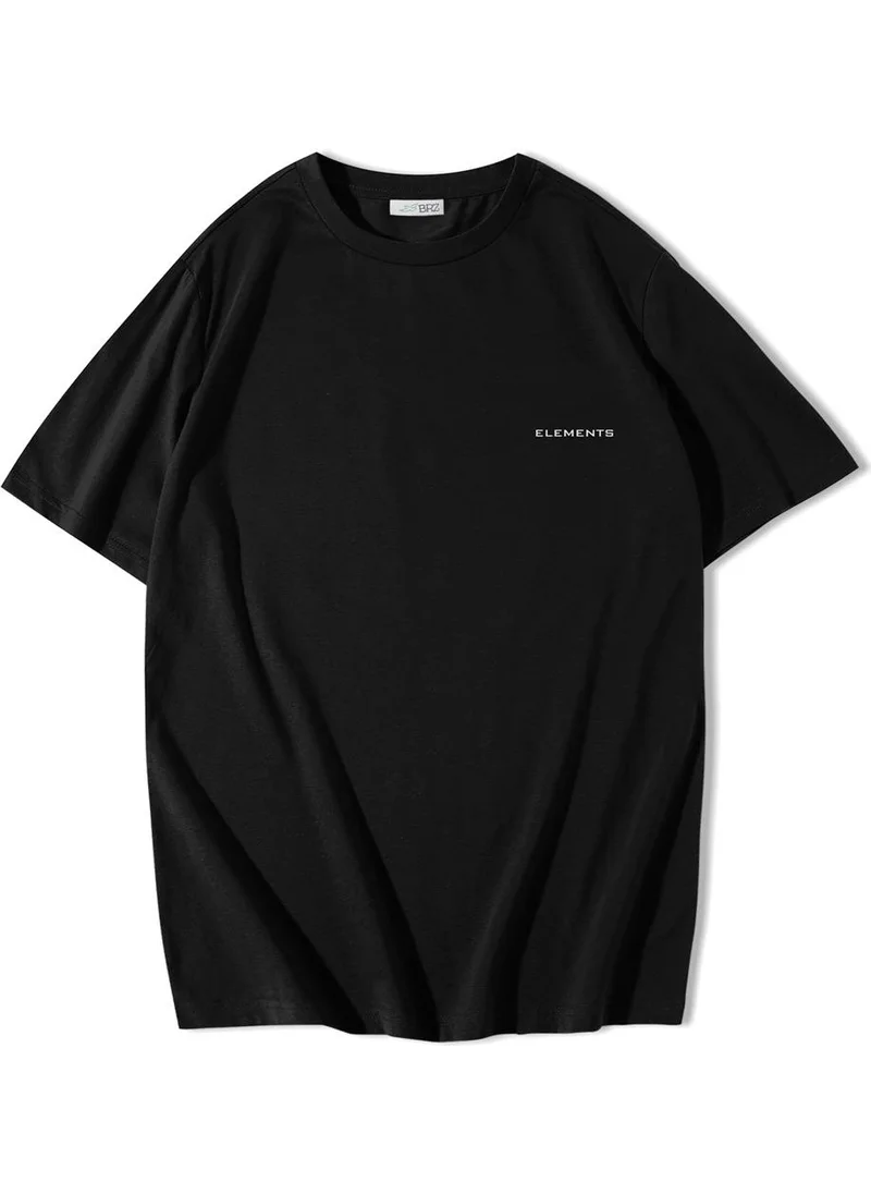 بي ار زد كولكشن Oversize Japanese Ikigai T-Shirt